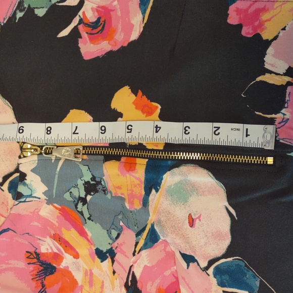 Spartina 449 Helena Floral Print Ponte Knit Midi Dress Size Small EUC - Picture 14 of 16